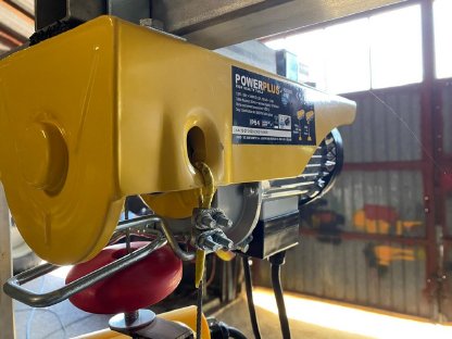 Bild 2:Spaltenmixer aus Edelstahl, 7,5 kW, 10 PS Motor