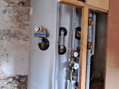 Bild 3:Fröling Pufferspeicher H3 1500, 1.100 l samt Isolierung