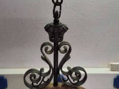 Bild 3:Rustikale Hängelampe