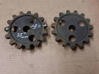 Bild 3:2 Zahnräder, müssten von Hassia sein