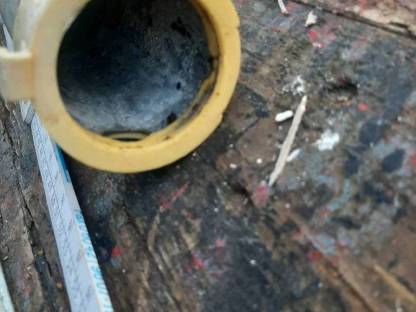 Bild 3:Wäschespinne Bodenhülse