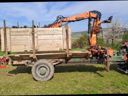 Bild 6:Rückewagen/Forstanhänger