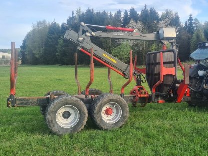 Bild 2:Kranwagen Farmi FT13 mit Kran CR69 Doppelausschub