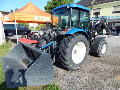 Bild 2:NEW HOLLAND TN75D, inkl. Frontlader und Schaufel, nur 1.980 Bstd.