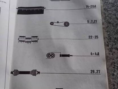 Bild 2:Claas Mähwerk Ersatzteile Liste