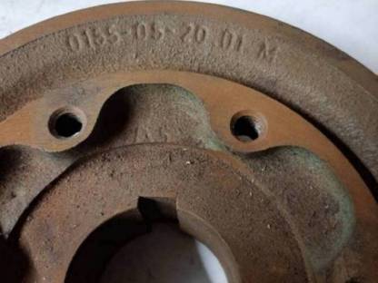 Bild 2:Riemenscheibe Deutz