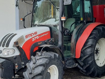 Bild 2:Steyr 375 Kompakt Profi 2 Allradtraktor