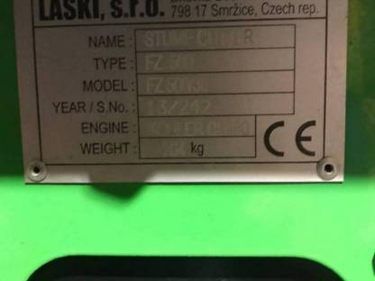 Bild 3:Wurzelstockfräse Laski