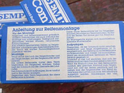 Bild 3:4 Fahrrad Schläuche