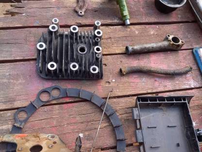 Bild 5:Rasenmäher Restteile Briggs & Stratton