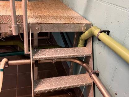 Bild 5:Ziegen/Schaf Melkstand mit 15 Plätzen