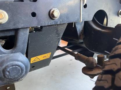 Bild 2:Tielbürger Aufnahme mit Antriebssatz für Honda HF2620