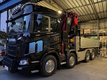 Bild 4:SCANIA R 500 B 8x4 NB Radstand 4550 EFFER 955-6S+JIB 6S HD