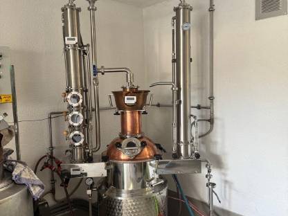 Schnapsbrennanlage