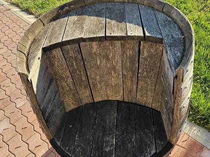 Bild 4:Deko Holzfass