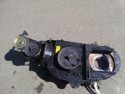 Bild 6:Case 6140 + 9120 Brandschaden für Ersatzteile