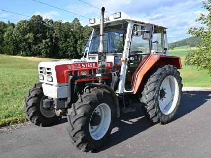 Bild 2:Steyr 8065 A mit Frontlader Hydrac FL EK 1200P
