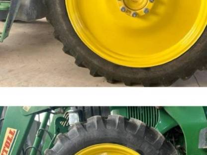 Bild 3:Kulturräder Pflegeräder John Deere 6420