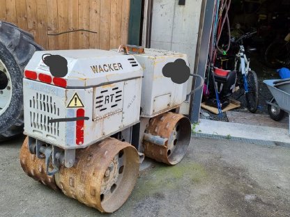Wacker rt 820 grabenwalze rammax