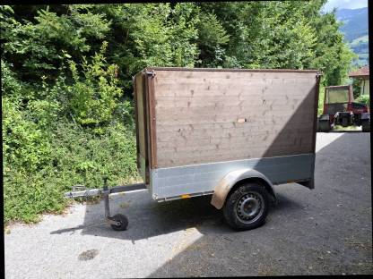 Autoanhänger ungebremst
