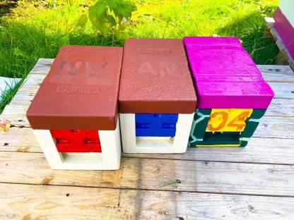 Bild 2:Tolle Apidea Begattungskisten in verschiedenen Farben