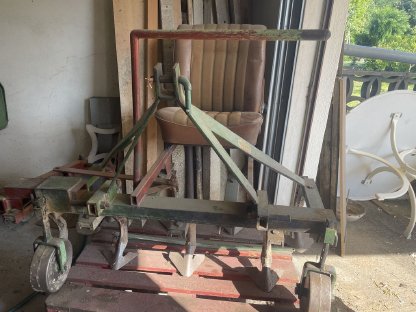 Feingrubber mit manuellem Stockräumgerät