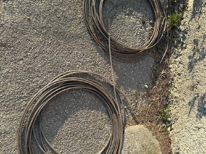 Verkaufe Nirosterseil 2 mal 25 m lang und 10 mm dick
