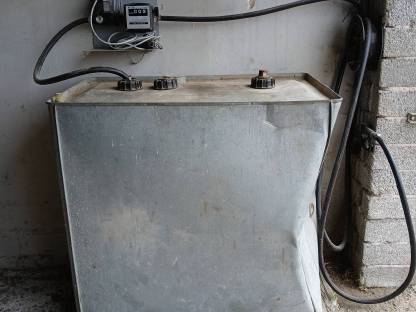 Bild 3:Dieseltank