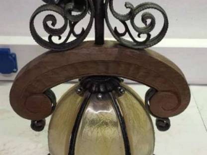 Bild 2:Rustikale Hängelampe