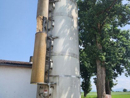 Getreidesilo außen