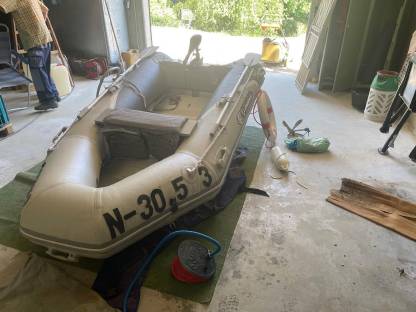 Schlauchboot mit E-Motor Allroundmarin AS-300