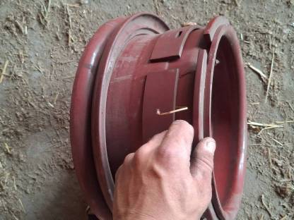 Bild 2:Staplerfelge ein Stk. 5.00 - 12