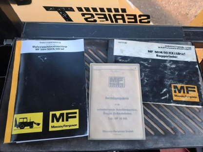 Bild 2:Massey Ferguson MF 50 Allrad Baggerlader