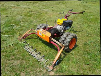 Rasant Super Motormäher mit Neuen 4Takt Motor sowie Heuwende