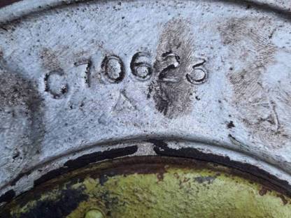 Bild 2:Kettenantriebsrad Claas Mähdrescher