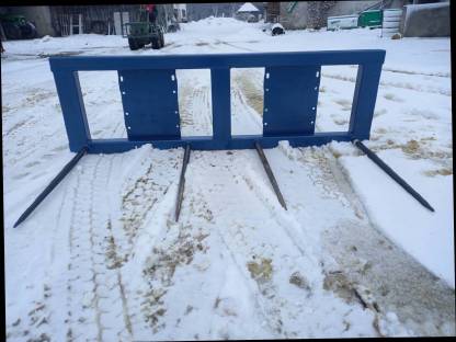 Bild 2:Ballengabel für Großpacken