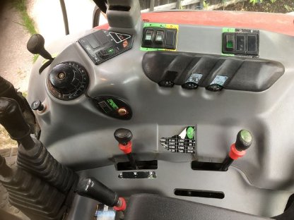 Bild 8:Steyr 9090M Traktor Ackerschlepper Frontlader Forstschlepper