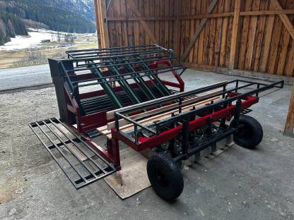 Bild 5:Bänderpflanzmaschine Bruno