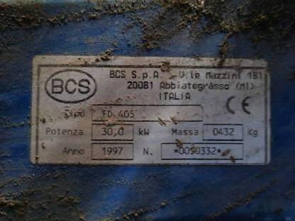 Bild 4:BCS FD405 Mähwerk