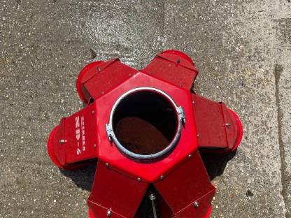 Bild 2:Getreideverteiler 6-fach