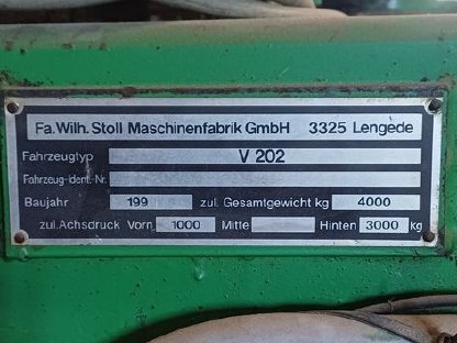 Bild 3:Stoll V202 Rübenvollernter