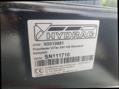 Bild 3:Frontlader Hydrac EK 1100