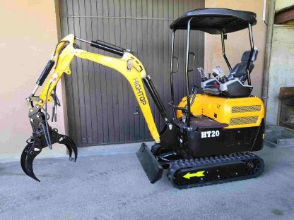 Hightop HT20 mit Kubota und großem Schaufelpaket
