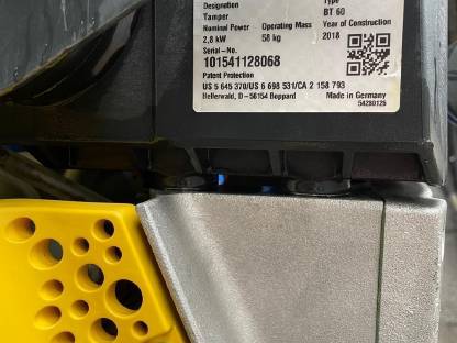 Bild 5:Stampfer BOMAG BT 60