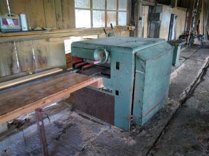 Bild 6:Komplette Sägeanlage Blockbandsäge Zenz BN 110 S Paul KME 2