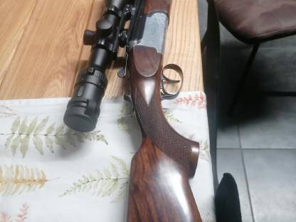 Bild 4:Gewehr kombiniert: Sabatti Master Light Luxus New Opto Wood