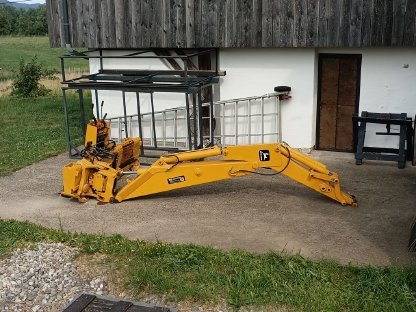 Heckbagger John Deere Laderaupe/Traktor