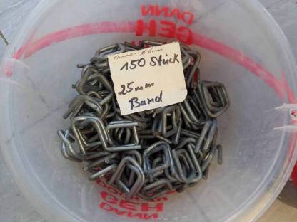 Bild 2:Drahtverschluss Klammern 32-25-16 mm