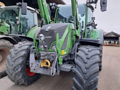 2018 Fendt 718 S4 Power, Allrad, Cargo 5X85 Frontlader