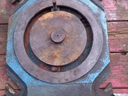 Maschinen Klemm Teller mit Gradeinteilung